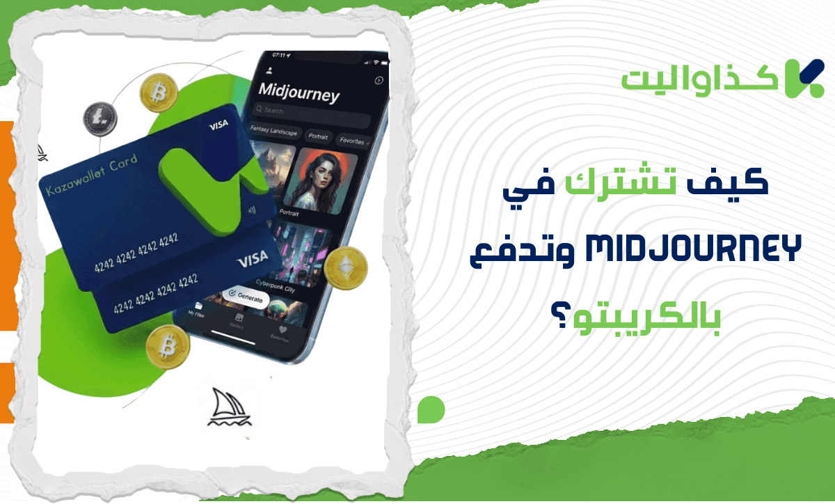 كيف تشترك في Midjourney وتدفع بالكريبتو؟