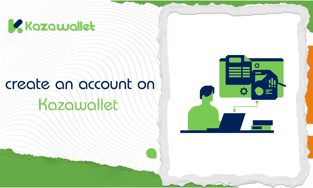 How can I create an account on Kazawallet?