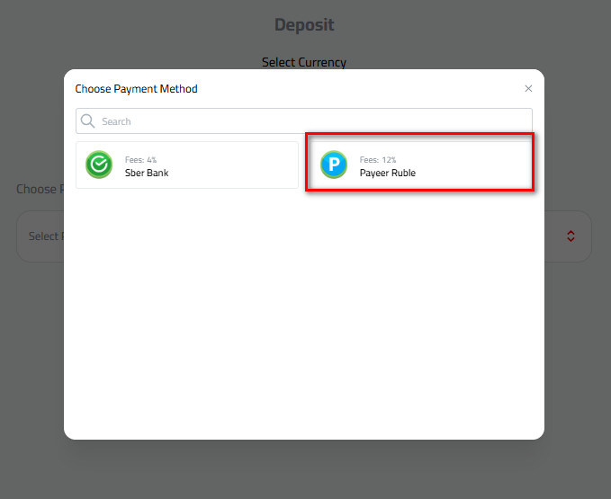 Deposit Ruble via Payeer with Kazawallet: