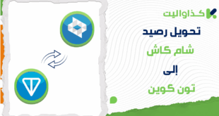 طريقة تحويل رصيد شام كاش إلى تون كوين