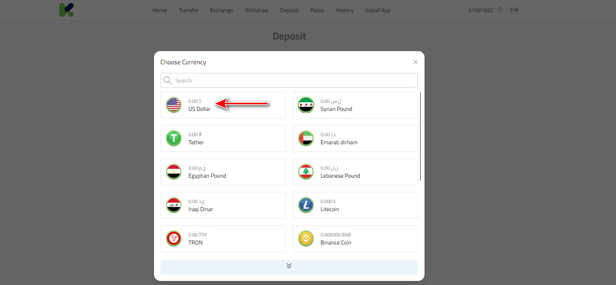 Steps to Deposit USD via Rewarble Gift card into Kazawallet