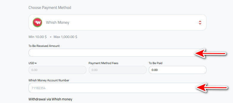 Steps to Withdraw US Dollars via Whish Money Using Kazawallet