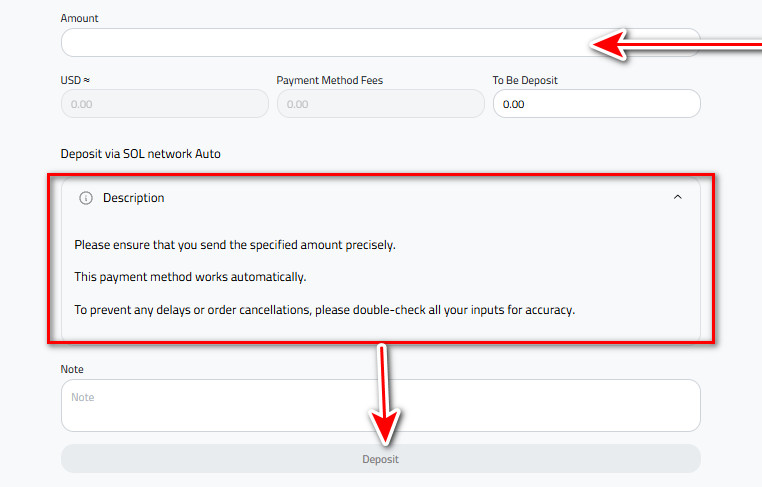 Steps to Deposit USDT via USDT-SOL in Kazawallet