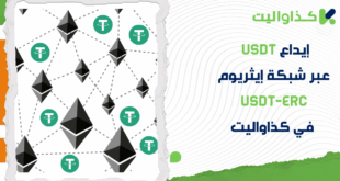 كيفية إيداع USDT عبر شبكة إيثريوم USDT-ERC في محفظة كذاواليت