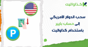 خطوات سحب الدولار إلى حساب بايير باستخدام كذاواليت: دليل خطوة بخطوة