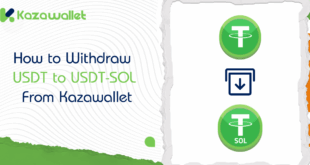 How to Withdraw USDT to USDT-SOL from Kazawallet