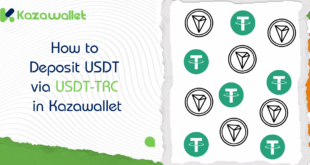 How to Deposit USDT via USDT-TRC in Kazawallet: Step by step