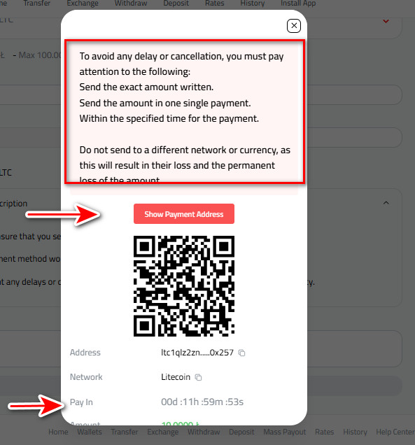 Steps to Deposit Litecoin into Kazawallet