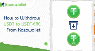 How to Withdraw USDT to USDT-ERC from Kazawallet