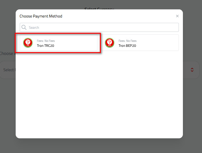 Steps to Deposit Tron via Tron-TRC20 into Your Kazawallet