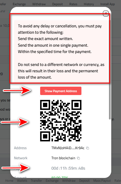 Steps to Deposit Tron via Tron-TRC20 into Your Kazawallet