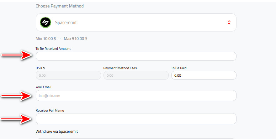 Steps to Withdraw USD from Kazawallet to SpaceRemit