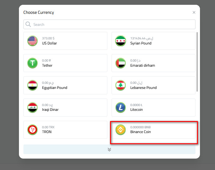Steps to Deposit Binance Coin into Kazawallet