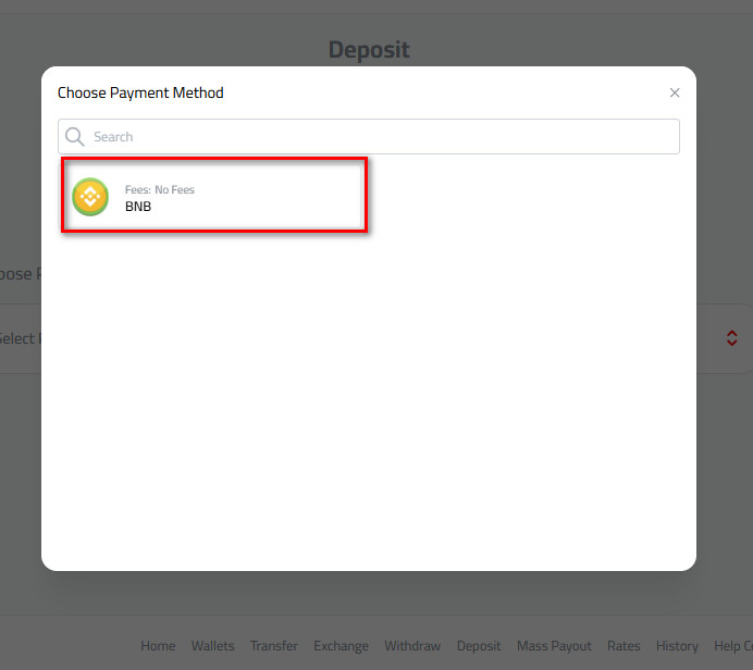 Steps to Deposit Binance Coin into Kazawallet