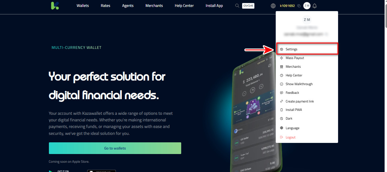 Steps to Verify Your Account on Kazawallet
