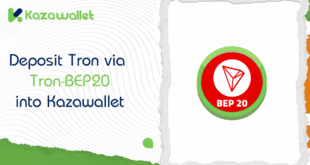 Depositing Tron via TRON-BEP20 into Your Kazawallet Account