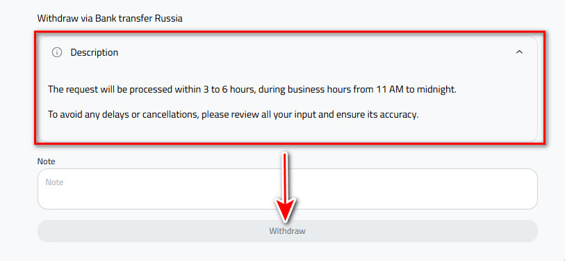 Steps to Withdraw Ruble to Alfa-Bank from Kazawallet