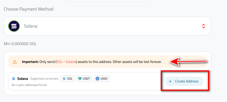 Steps to Deposit Solana into Kazawallet