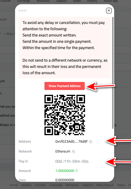 What are the steps to deposit Ethereum into Kazawallet?