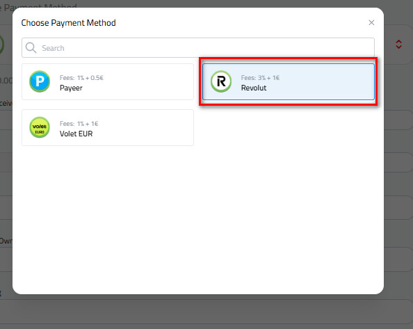 Revolut Euro