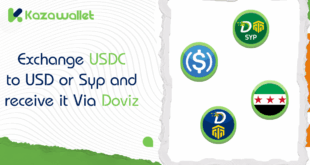 Exchange USDC to USD or Syp and receive it Via Doviz
