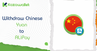 Steps to withdraw Chinese Yuan from Kazawallet to Alipay