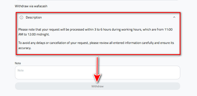 Steps to Withdraw Moroccan Dirham from Kazawallet to Wafacash