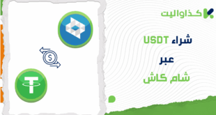 شراء USDT عبر شام كاش