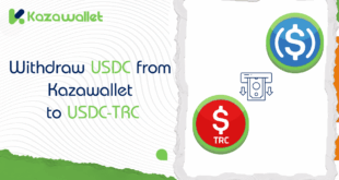 Steps to Withdraw USDC to USDC-TRC from Kazawallet