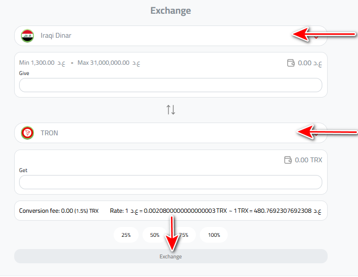 What are the Steps to Buy TRX in Iraq in Detail?