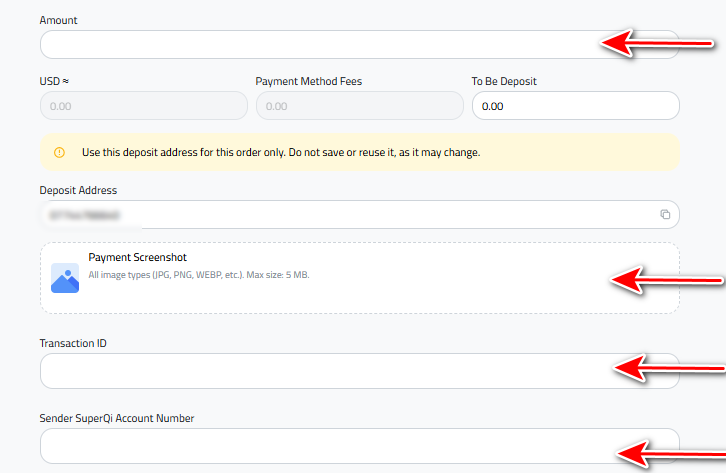 Steps to Deposit Iraqi Dinar via SuperQi