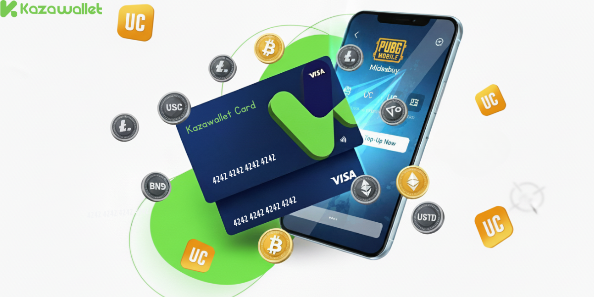 Why Choose the Kazawallet Card to Top Up PUBG UC?
