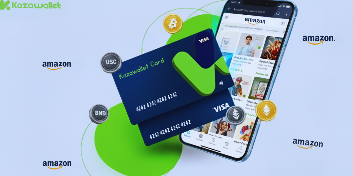 Why is the Kazawallet card the best choice for shopping on Amazon?