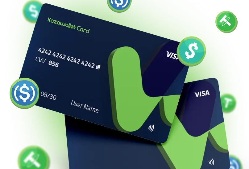 What is the Kazawallet card and its features?