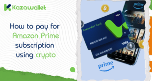 How to pay for Amazon Prime subscription using crypto