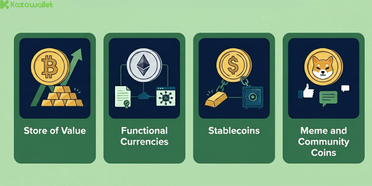 What Are the Types of Cryptocurrencies? (It's Not Just Bitcoin!)