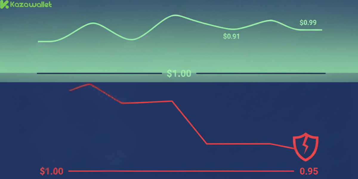 Normal Volatility vs. Dangerous De-pegging