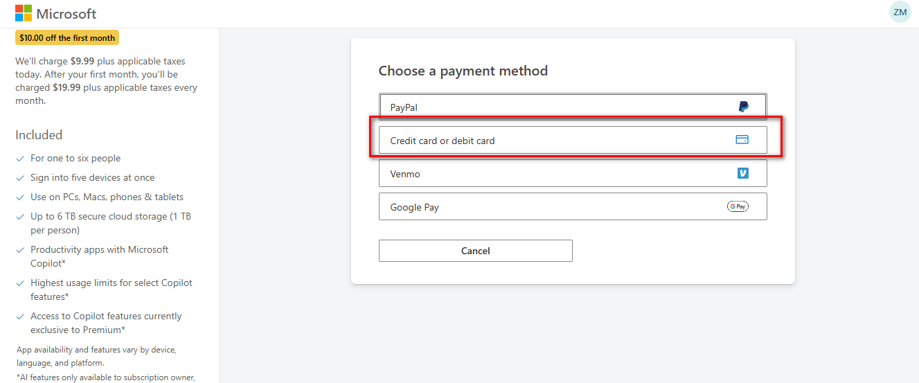 ما هي خطوات الاشتراك في مايكروسوفت باستخدام الكريبتو؟
