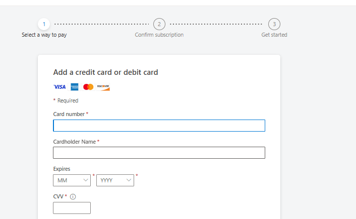 ما هي خطوات الاشتراك في مايكروسوفت باستخدام الكريبتو؟