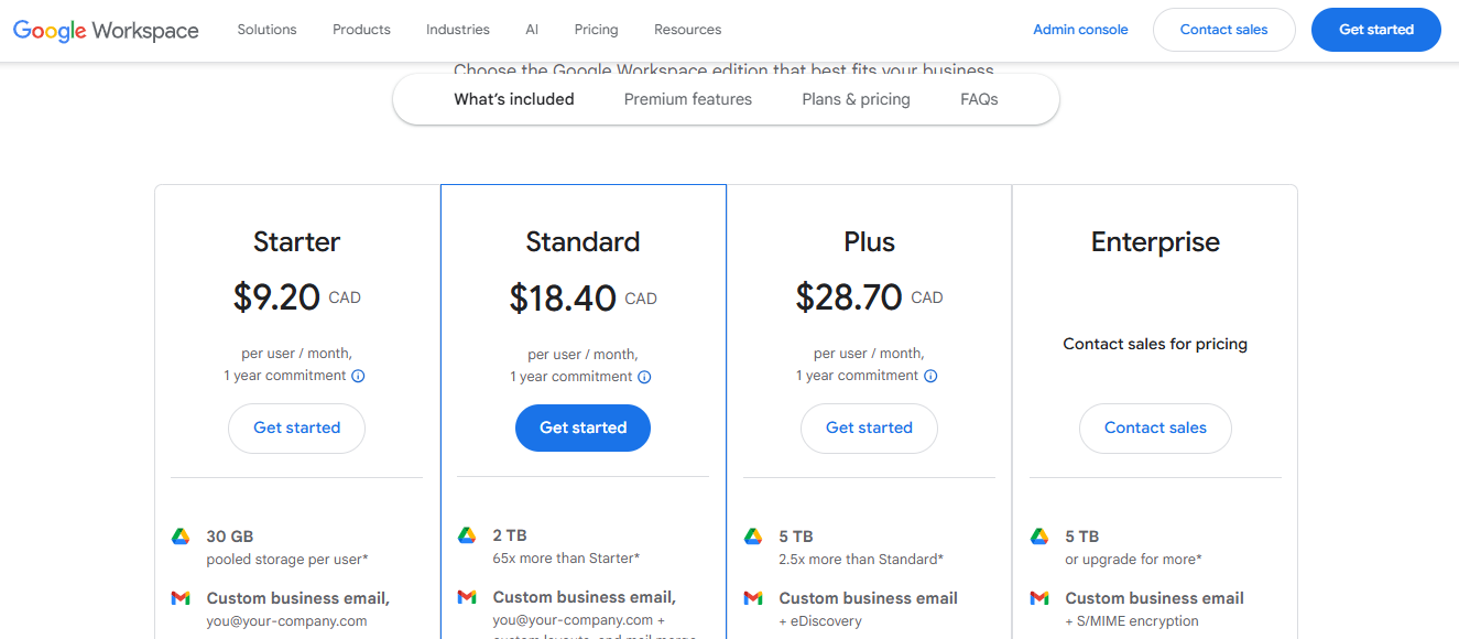 الاشتراك في Google Workspace بالكريبتو