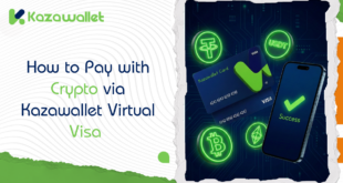 How to Pay with Crypto via Kazawallet Virtual Visa 2026