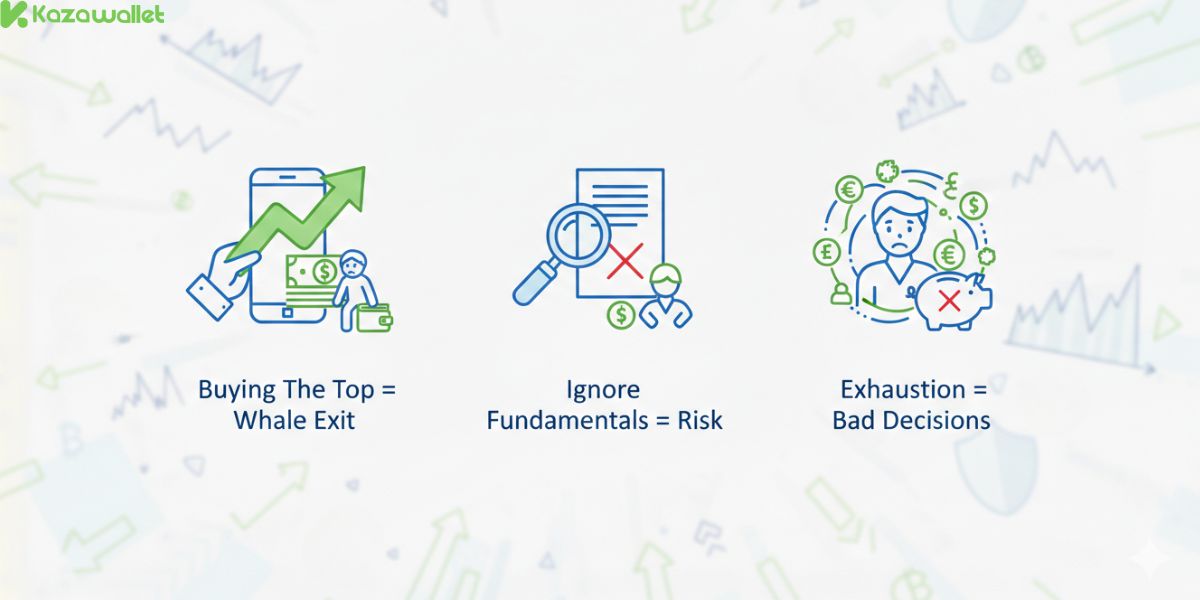 لماذا يعتبر الفومو خطراً حقيقياً على مستثمر الكريبتو؟