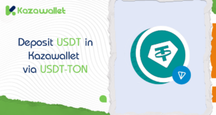 How to Deposit USDT via USDT-TON in Kazawallet