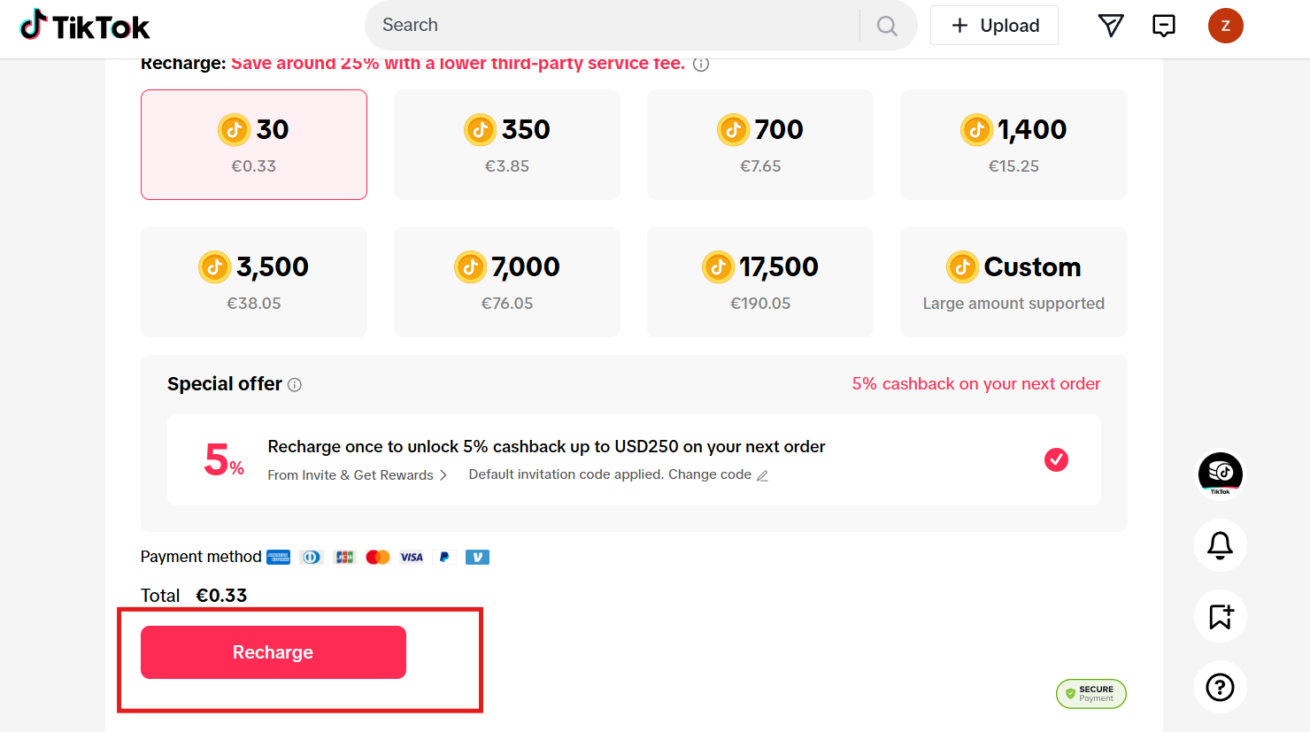 How to Buy TikTok Coins Using Crypto?