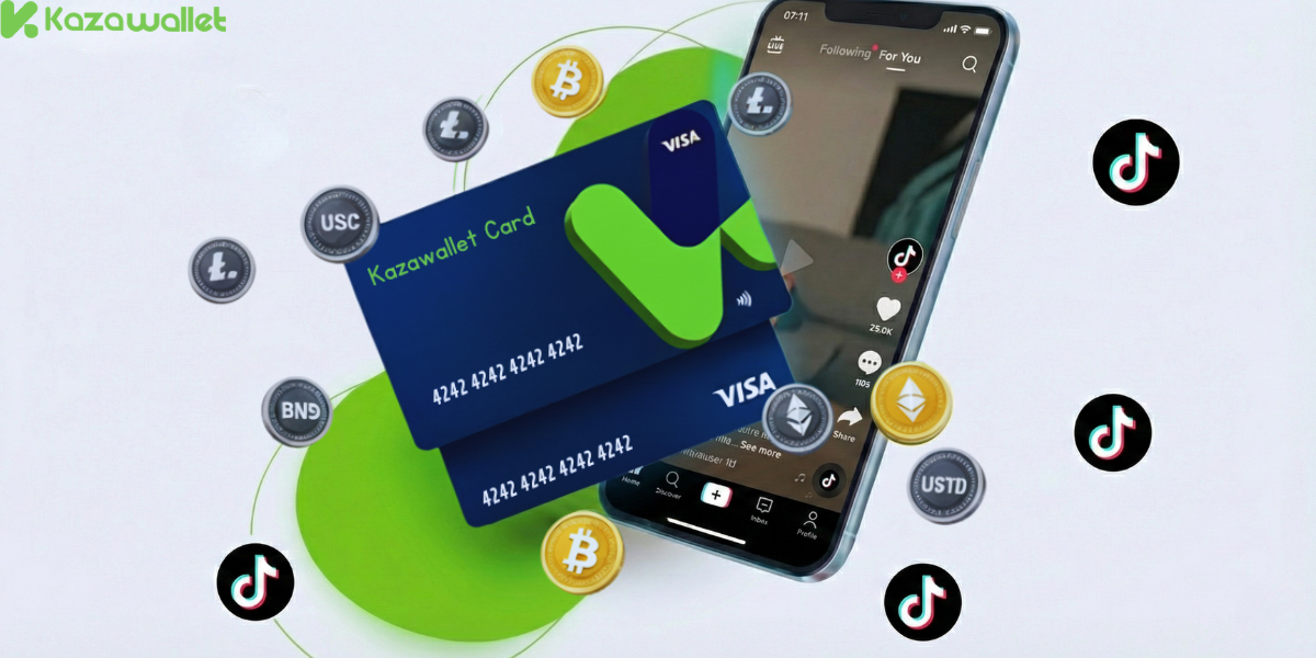 Why Choose Kazawallet Visa for Recharging TikTok Coins?