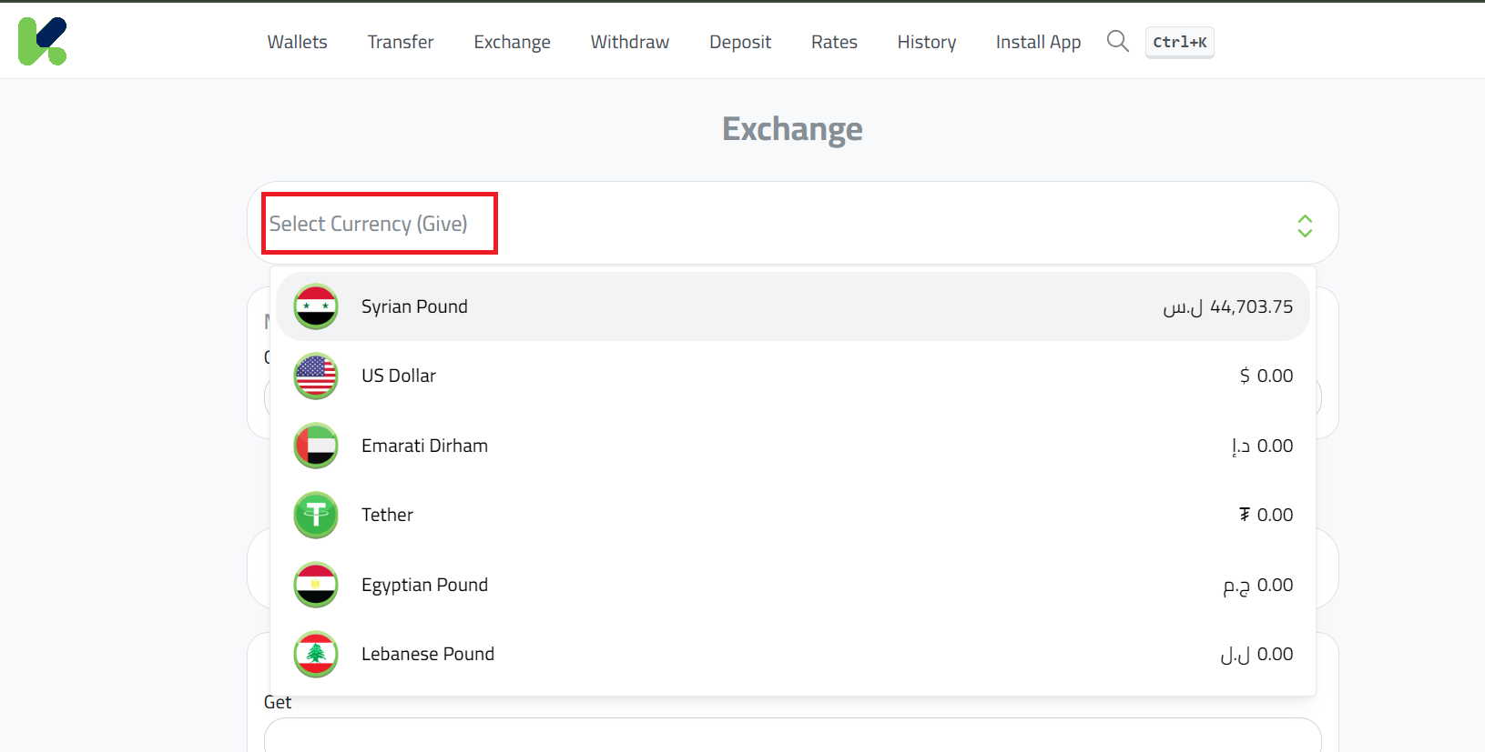 Transfer Money from Vodafone Cash to the Target Currency and Withdrawing Funds from Kazawallet