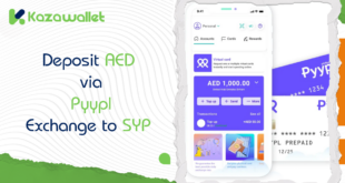 Deposit AED via Pyypl, Exchange to SYP, and Withdraw with Kazawallet