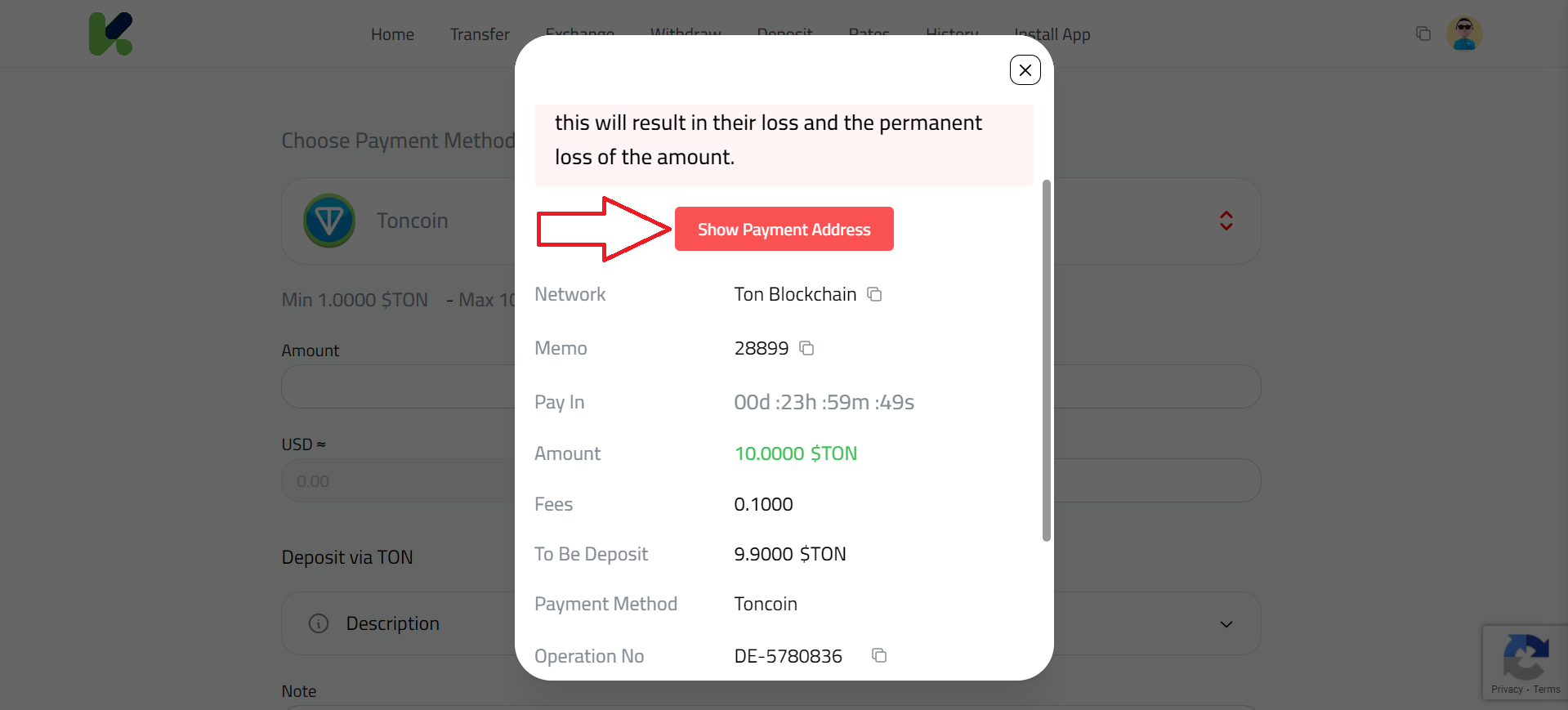 Step-by-Step Guide to Deposit Toncoin into Kazawallet