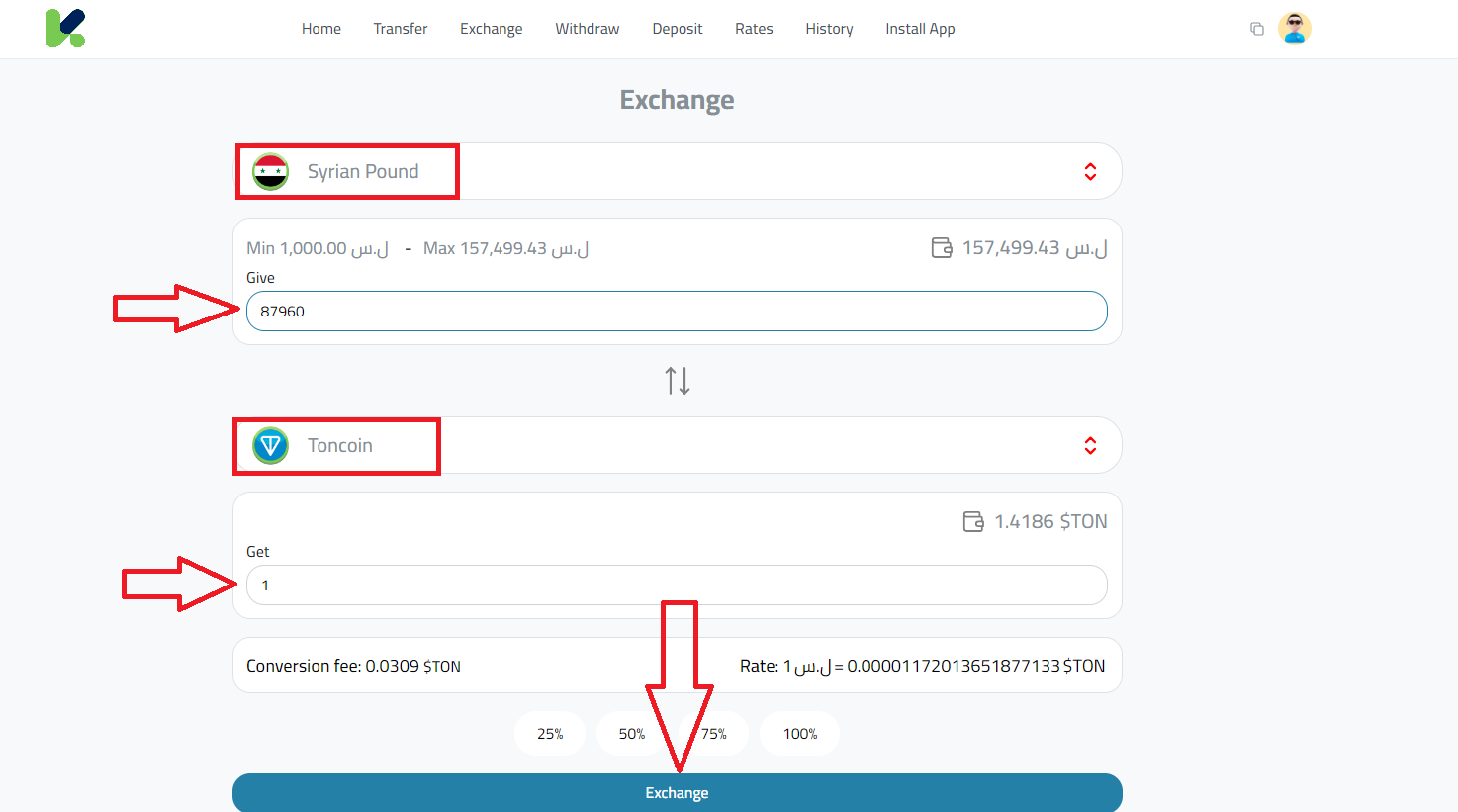 Steps to Buy Toncoin in Syria via Kazawallet