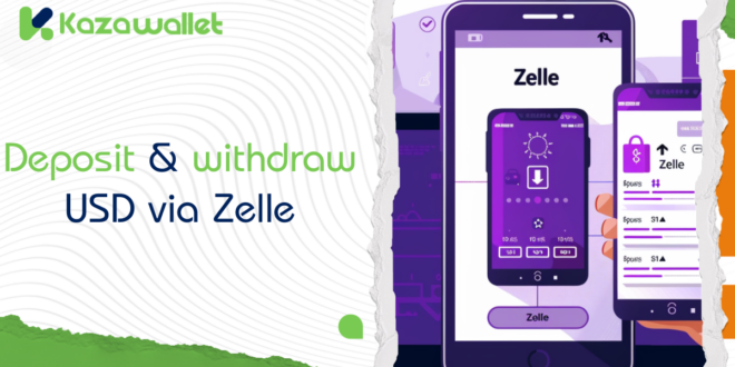 Deposit and Withdraw USD via Zelle with Kazawallet: Your Complete Guide